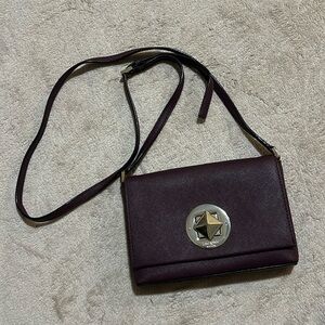 Kate spade crossbody bag maroon
